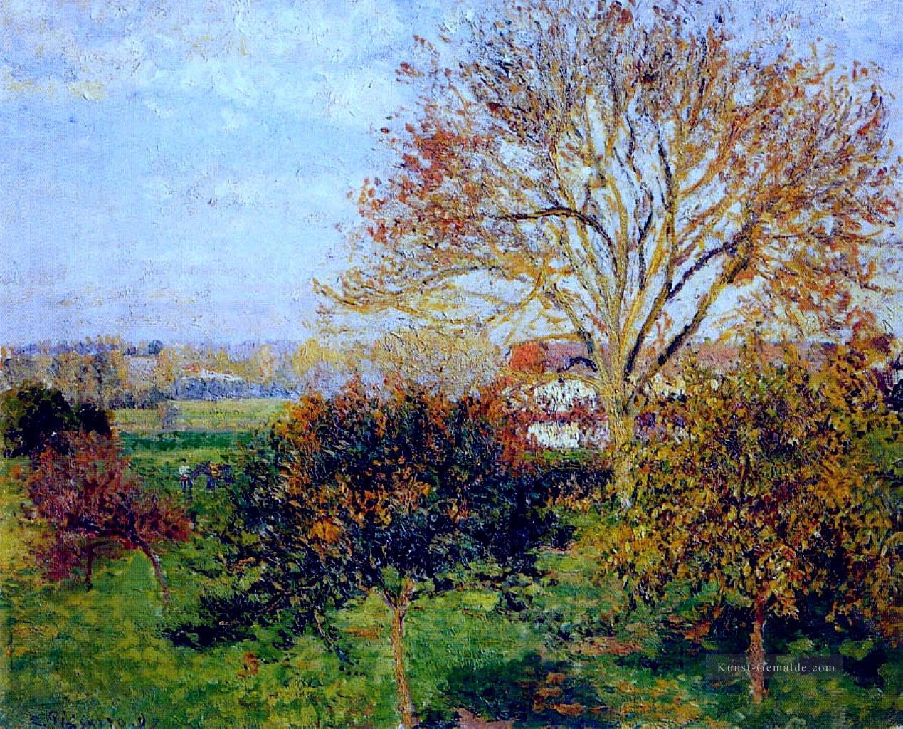 Herbstmorgen bei Eragny 1897 Camille Pissarro Ölgemälde